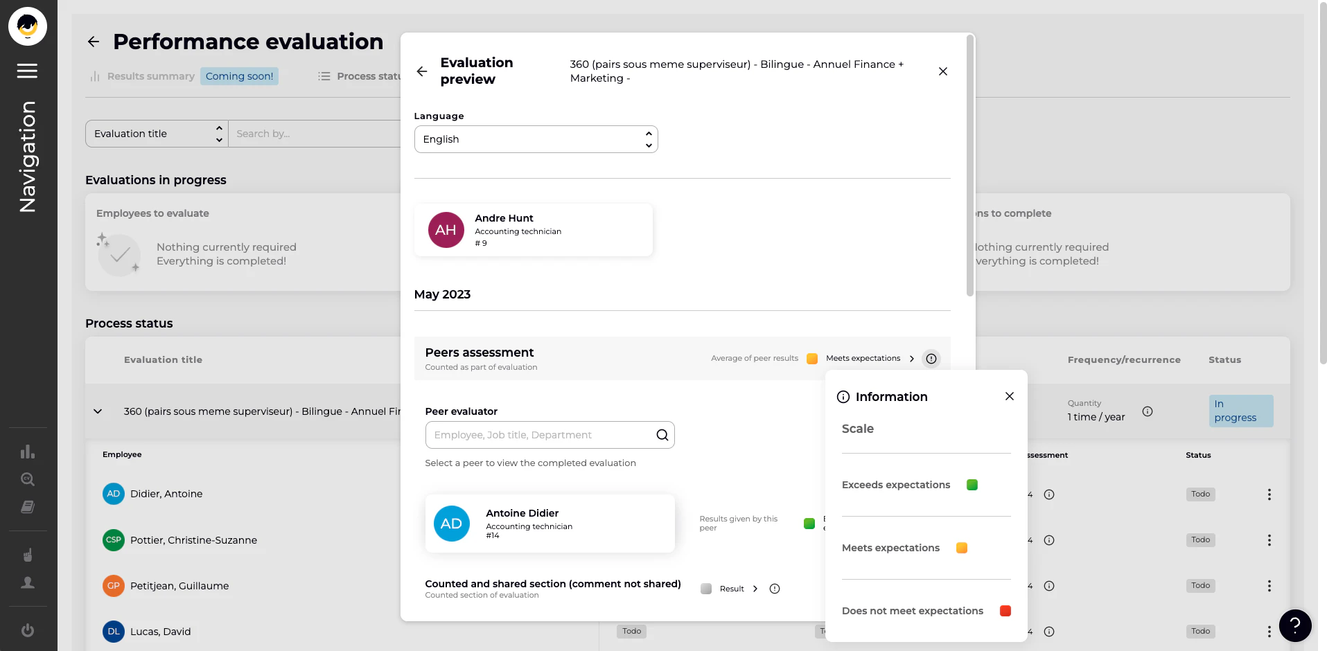 screenshot of Folks HR